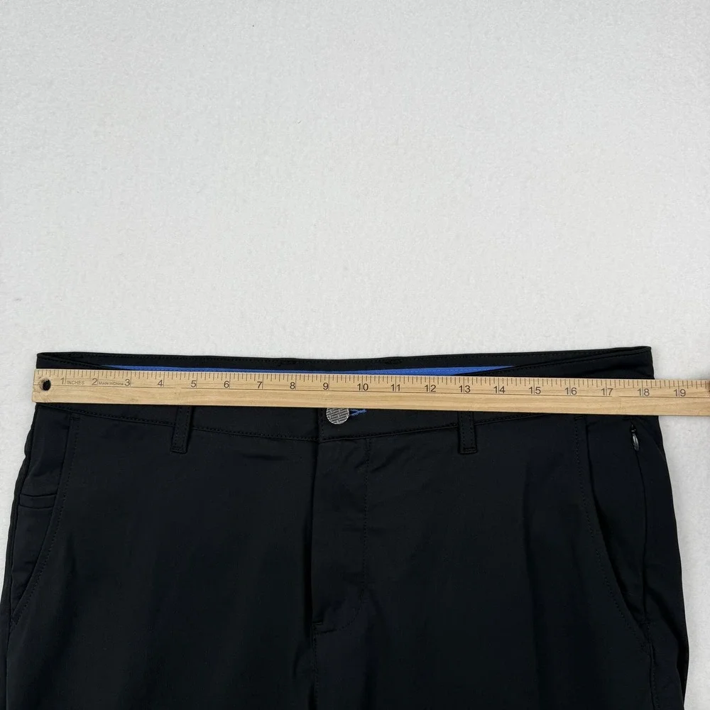 Twillory Pants Mens 36x30 Black Technical Fabric Stretch Chino Golf Travel - Picture 4 of 9
